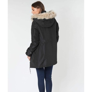 Nouvelle parka longue matelassée réversible pour femme, grande taille, hiver, imperméable, avec fermeture éclair, capuche et garnissage chaud - Product Image 2