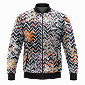 Wholesale Custom Eco-Friendly Breathable Winter Bomber Sublimation <b>Jacket</b> for Teams Fitness Training <b>Gym</b> Activities Outdoor - Product Image 1