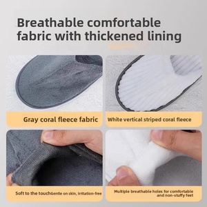 Pantuflas Desechables Suaves y Transpirables de Alta Calidad Personalizadas, Pantuflas para Hoteles y Aerolíneas - Product Image 5