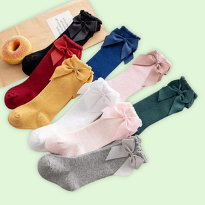 Cotton Baby Girls <b>Socks</b> Custom Design Logo Crew for <b>Winter</b> Christmas Bows Patterns Manufacturer Supplier Direct from Vietnam - Product Image 1