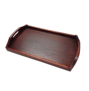 Bandeja de Servir de Madera Hecha a Mano Personalizable - Exhibidor de Bebidas y Vajilla Reutilizable para Decoración del Hogar en Escritorio/Sala de Estar/Baño - Product Image 6