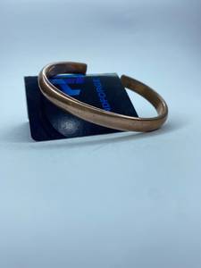 Wholesale Adjustable <b>Copper</b> Tensor Ring Cuff <b>Bracelets</b> Vintage Gold Plated Arthritis Pain Relief Fashionable Customizable - Product Image 4