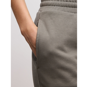 <b>Women's</b> Gray Full Sleeve Loose Fit 2-Piece Tracksuit <b>Set</b> Fleece Material Solid Color Casual All Seasons Sportswear - Product Image 5