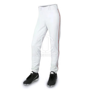 Ensemble de maillot et pantalon de baseball personnalisé à manches courtes en polyester, sublimation, anti-humidité, protection UV, taille élastique, sport - Product Image 6