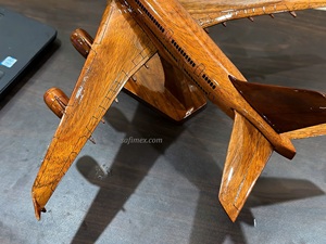 Modelo a Escala de Madera del Airbus A380, Kit Completo de Fábrica en Vietnam/Modelo de Avión Civil A380 Hecho a Mano en Vietnam - Product Image 2