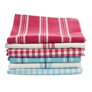 Fournisseur vendant en gros toutes les couleurs impression personnalisée de qualité supérieure 100% serviettes de cuisine en toile de coton - Product Image 1