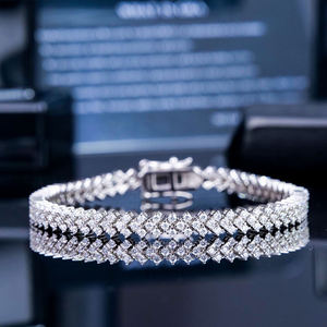 Collier hip-hop de luxe en acier inoxydable avec chaîne cubaine et moissanite, plaqué or lourd sur mesure, unisexe - Product Image 1