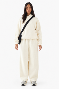 Women's Oversized Hoodie Wide Leg Sweatpants <b>Set</b> Casual <b>Two</b> <b>Piece</b> Tracksuit <b>Lounge</b> Wear Streetwear Pullover Matching Outfit <b>Set</b> - Product Image 3