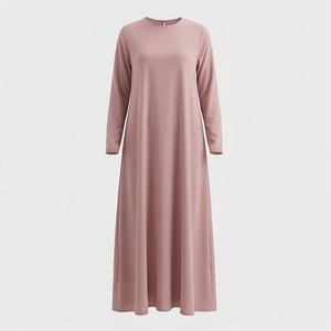 Abayas para Mujer de Dubái, Mejor Precio al por Mayor, Logotipo Personalizado, Vestido Musulmán con Hiyab para Oración, Ropa Islámica Estilo Kaftan - Product Image 1