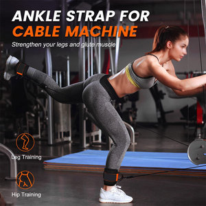 Ergonomic Fit Tactical Design Unisex Ankle Strap <b>Maximize</b> High Intensity Performance Wrist Protection Gym Training Ankle Straps - Product Image 5