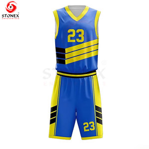 Tenue de basketball entièrement sublimée, maillot de basketball personnalisé pour équipe avec short, vêtements de sport respirants en polyester, services OEM - Product Image 2