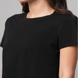 Camisetas de Verano para Mujer al por Mayor con Logotipo Personalizado, Corte Redondo, Manga Corta, Ajuste Regular, Transpirables, Ligeras y de Secado Rápido - Product Image 6
