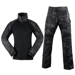 Trajes tácticos para hombre al por mayor, uniformes de trabajo al aire libre de manga larga, camisas y pantalones para seguridad y actividades al aire libre - Product Image 1