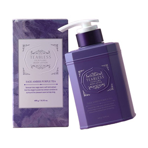 [Celeccot] Lait Corporel Parfumé Teabless 480g Thé Coréen Sauge Ambre Floral Boisé pour un Effet Anti-Âge - Product Image 1