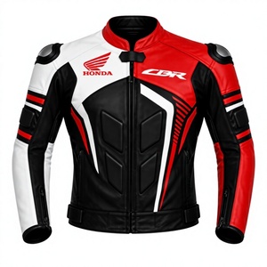 Zonda MotoCP <b>Racing</b> <b>Jacket</b>/Chaqueta Stylish Leather Riding Gear Protection Level 2 CE Certified - Product Image 1