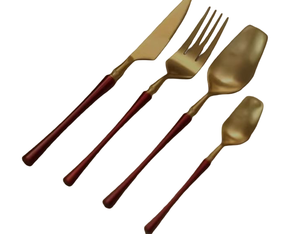 Classic Elegant Stainless Steel Silverware Set Mirror Polish <b>Vintage</b> Style Restaurant <b>Cutlery</b> Tableware Spoon Fork Flatware - Product Image 6