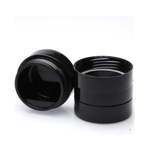Envases de Plástico Negro Redondos para Cuidado de la Piel, HDPE 150ml, OEM/ODM, Color Personalizado, Envase de Lujo para Manteca Corporal, Certificado ISO 9001 - Product Image 2