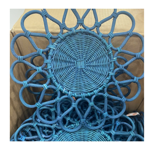 Hot Trend New Rattan Charger <b>Plates</b> Eco Friendly Rattan Placemat Set Handcrafted for Home Hotel Restaurant Tableware Vietnam - Product Image 1