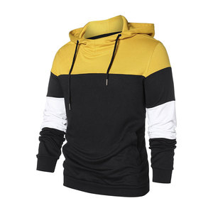 Sweat à capuche en coton surdimensionné personnalisé pour homme, style couverture d'hiver, grandes tailles, motif uni, en promotion - Product Image 3