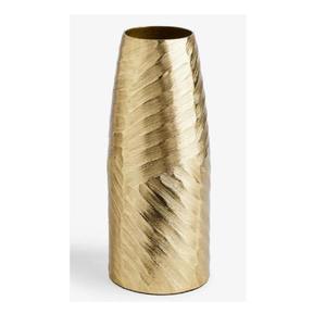 Gold Metal Flower Vase <b>Table</b> Top Decorative Accent for Living Room Hallway Flower Vase for Office Festive Occasion Wedding Decor - Product Image 6