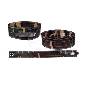 Ceinture de musculation en cuir pour haltérophilie et entraînement de la taille - Product Image 2