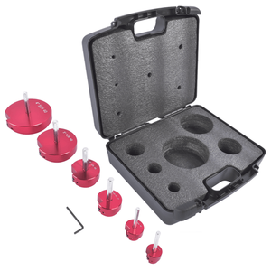 04529 PPRK6 Kit de 6 Piezas de Herramientas para Abrir Orificios en Tuberías de Plástico, Compatible con Taladros Estándar de 1/2'', para Accesorios de Conductos PPR75 PPR400 - Product Image 4