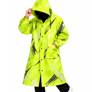Veste de pluie d'extérieur avec fermeture à boutons-pression, usage quotidien, résistante au vent, service OEM ODM, vêtements de pluie personnalisés, coupe unisexe, entretien facile - Product Image 6