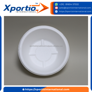 ชามแบกาสซี Xportio International ขนาด 350 มล. ชามอ้อยแบบใช้แล้วทิ้ง ย่อยสลายได้ เกรดส่งออก ชามซุปแบบหนา สำหรับงานจัดเลี้ยง - Product Image 5