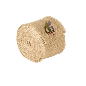 Ruban en toile de jute de 10 cm, 100 mètres par rouleau, ruban tissé en gros, Goodman Global Bangladesh - Product Image 1