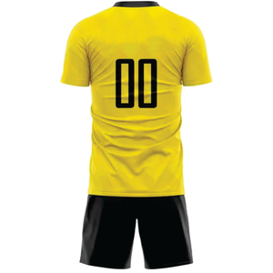 Conjunto de Uniforme de Fútbol de Alto Rendimiento para Hombre, Camiseta y Pantalones Cortos de Fútbol, Material Transpirable - Product Image 3