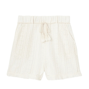 Shorts de Cintura Alta de Algodón y Lino para Mujer, Shorts de Verano Holgados y Finos de Pierna Ancha, Shorts con Logotipo Personalizado - Product Image 1