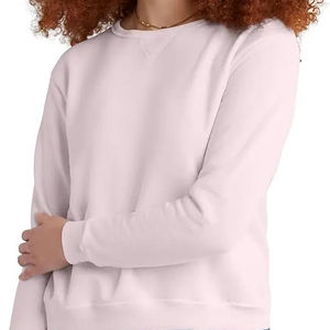 Sweat-shirts décontractés unisexes en coton 100% pur, couleur unie, nouvelle tendance, vente en gros personnalisée - Product Image 4