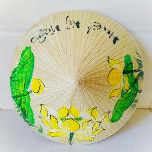 Good price Vietnamese conical <b>hats</b> best quality leaf caps traditional art design painted <b>hat</b> - Product Image 1