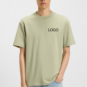 Comfortable Material With Stylish Design With Custom <b>Logo</b> Design And Oversized Fit Men T Shirt Contemporary Casual Style Relaxed - Product Image 1