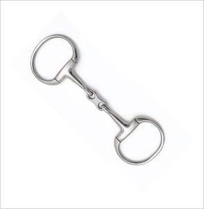 Nuevo Arrelo de Equitación Inglés de Acero Inoxidable con Bocado Articulado Recubierto de Goma - Product Image 6