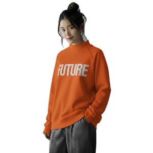 Sudadera de Cuello Alto para Mujer, Diseño Nuevo, Color Sólido, Mangas Largas, Diseño Personalizado, Servicio OEM - Product Image 6