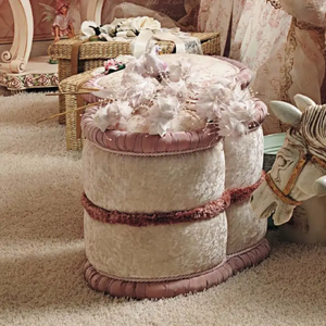 Elegant Romantic Solid Mahogany Dressing <b>Table</b> Heart <b>Mirror</b> Set Pink Floral Painted Vanity <b>Table</b> for Girls Bedroom Interior - Product Image 6