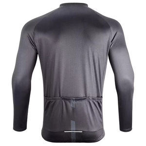 Maillot de cyclisme personnalisé haut de gamme pour homme, fermeture éclair intégrale, respirant, tissu 100 % nylon, vêtements de cyclisme fabriqués au Pakistan, OEM ODM - Product Image 2
