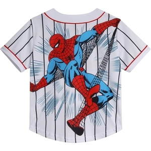 Camiseta de Béisbol Sublimada con Tela de Malla Transpirable, Uniforme de Equipo Personalizado con Botones Completos para Mayor Comodidad en el Campo - Product Image 2
