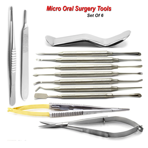 ชุดเครื่องมือผ่าตัดช่องปากขนาดเล็กคุณภาพสูง ชุดเครื่องมือผ่าตัดทางทันตกรรม ชุดอุปกรณ์ผ่าตัดทางทันตกรรม - Product Image 1