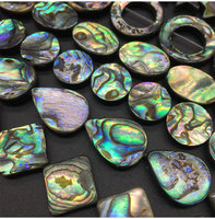 Vente en gros de coquille d'ormeau naturel plat pour incrustation bijoux personnalisables pour colliers autres accessoires perles de coquille