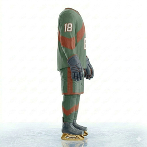 Ropa de Equipo con Material Transpirable, Construcción Reforzada, Diseños Personalizados, Uniforme Moderno de Hockey sobre Hielo, Ropa Deportiva de Alta Calidad - Product Image 2