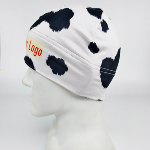 Camouflage Knit Beanie Hat Warm <b>Winter</b> <b>Cap</b> Soft Stretch Cuffed Skull <b>Cap</b> Outdoor Casual Unisex Headwear with Embroidered Label - Product Image 5
