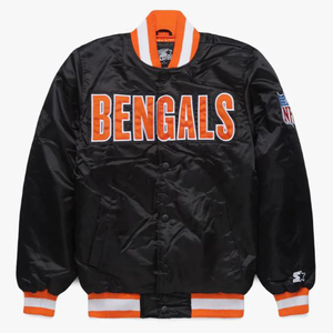 Blouson Bomber Homme High Street Swac FCS en Toile Imperméable Réversible Col Montant Hiver Style Universitaire NCAA - Product Image 4