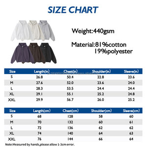 Sweat à capuche zippé rétro pour hommes High Street Plain Blank Custom French Terry Sweat à capuche surdimensionné pour hommes Vente en gros - Product Image 3