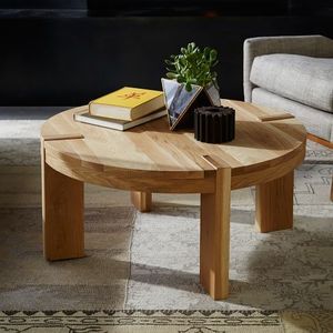 Mesa de centro de madera rústica cálida diseñada para mejorar la comodidad, el estilo y la funcionalidad en los espacios habitables - Product Image 1