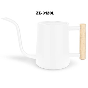 Premium Stainless Steel Galvanized 1.5L Eco-Friendly Watering Can with Long Spout for Indoor <b>Gardening</b>-Zahid Exports - Product Image 1