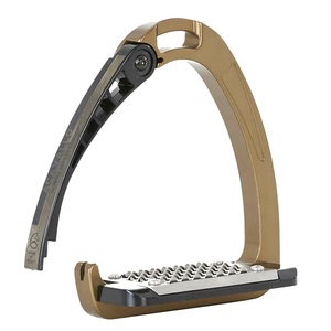 Étriers de sécurité pour chevaux Tough Tack Black, légers, à dégagement rapide, en aluminium, pour une stabilité accrue, modèle 2026 - Product Image 2