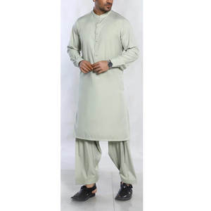 Nuevos diseños de trajes Shalwar Kameez musulmanes con MOQ bajo, ropa musulmana para hombre, conjunto de traje Shalwar Kameez para venta en línea, Bandhgala - Product Image 1