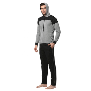 Conjunto deportivo premium para hombre con cremallera, suave y elástico, para correr, hacer ejercicio y actividades relajadas. - Product Image 6